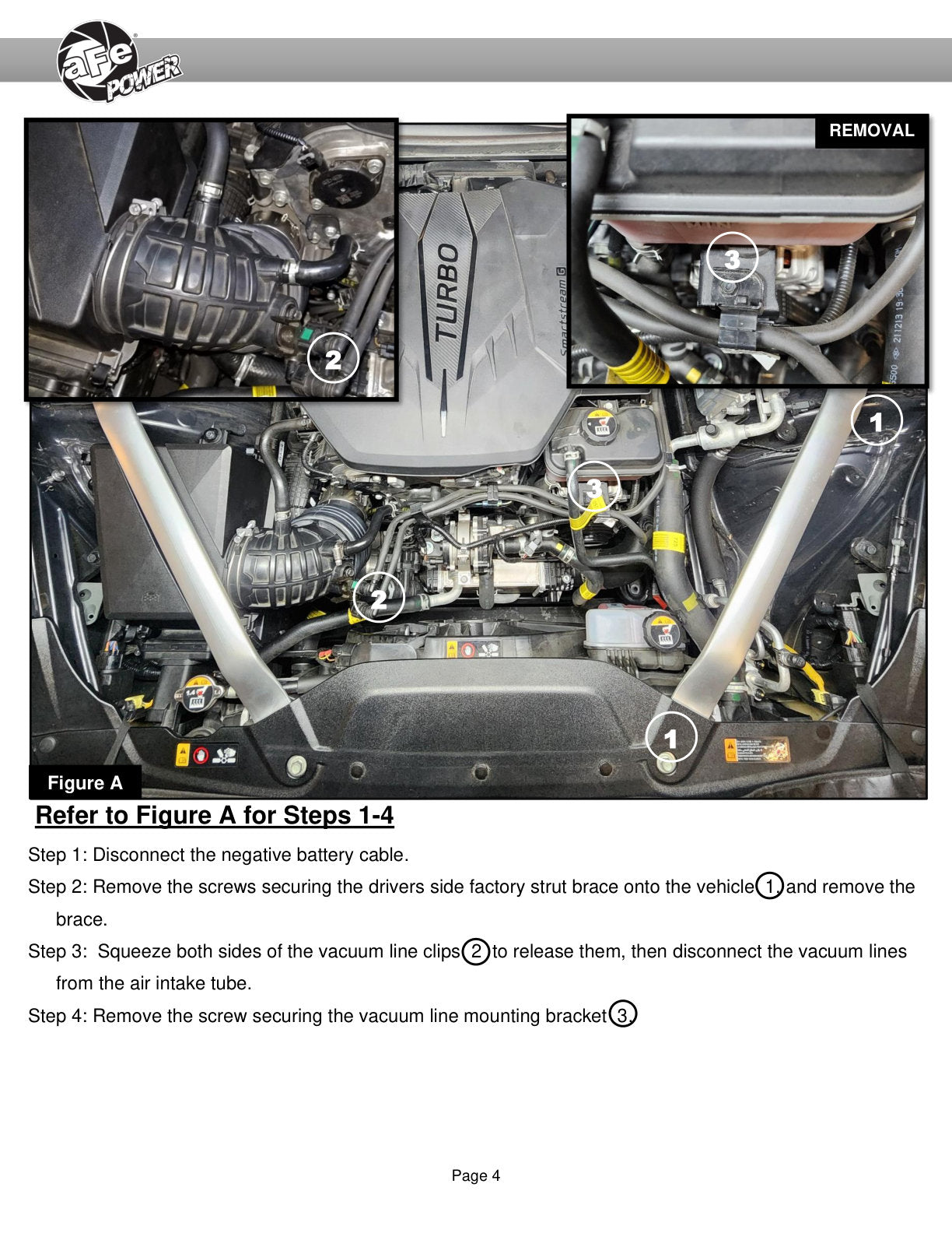 aFe BladeRunner Cold Charge Pipe | Kia Stinger 17-24 L4-2.5L (46-20699-B)