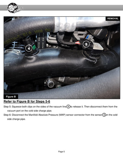 aFe BladeRunner Cold Charge Pipe | Kia Stinger 17-24 L4-2.5L (46-20699-B)