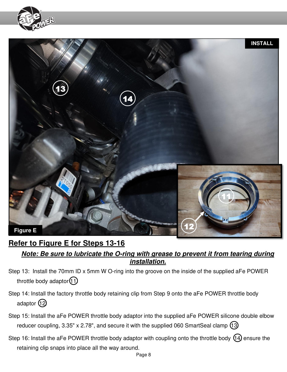 aFe BladeRunner Cold Charge Pipe | Kia Stinger 17-24 L4-2.5L (46-20699-B)
