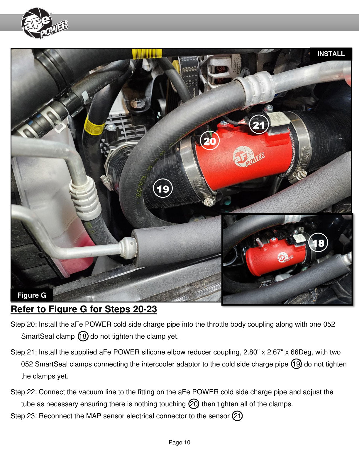 aFe BladeRunner Cold Charge Pipe | Kia Stinger 17-24 L4-2.5L (46-20699-B)