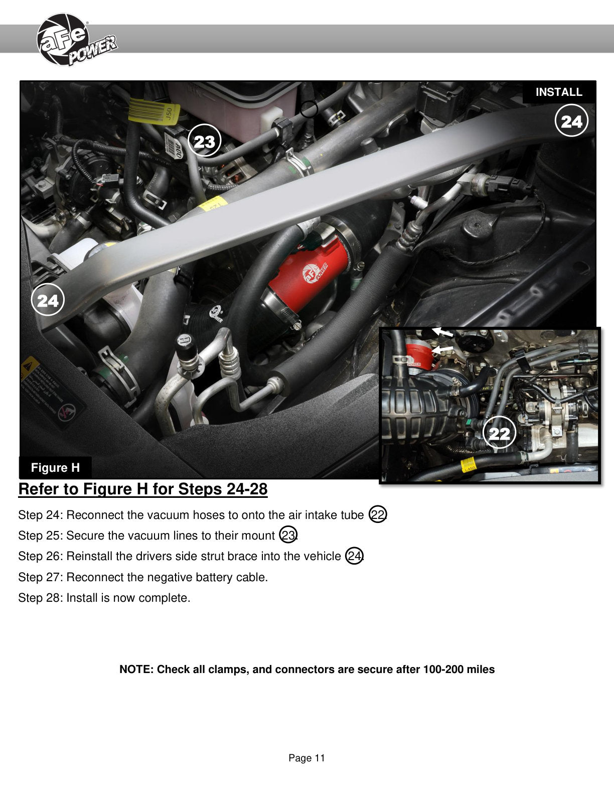 aFe BladeRunner Cold Charge Pipe | Kia Stinger 17-24 L4-2.5L (46-20699-B)