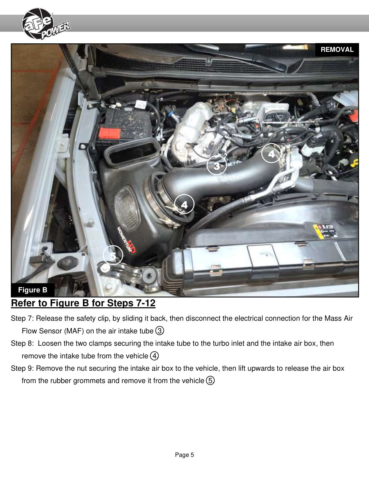 aFe V8 6.6L L5P BladeRunner Aluminum Charge Pipe | Chevy Silverado/GMC Sierra (20-26) (46-20704-B)