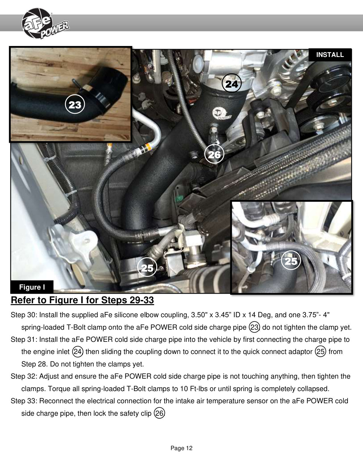 aFe V8 6.6L L5P BladeRunner Aluminum Charge Pipe | Chevy Silverado/GMC Sierra (20-26) (46-20704-B)
