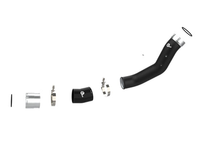 aFe BladeRunner 3.5in Alu Cold Charge Pipe | GM 6.6L L5P Diesel Trucks (46-20709-B)