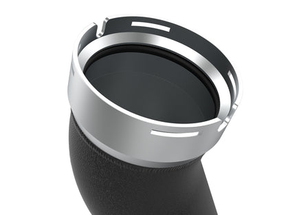 aFe BladeRunner 3.5in Alu Cold Charge Pipe | GM 6.6L L5P Diesel Trucks (46-20709-B)