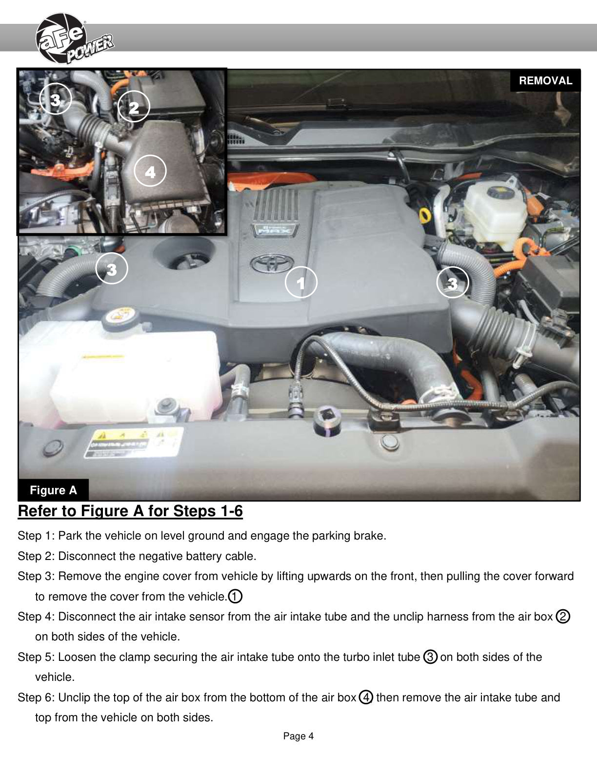 aFe 2.5in Hot Charge Pipe | Toyota Sequoia/Tundra (22-26) (46-20718-R)
