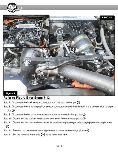 aFe 2.5in Hot Charge Pipe | Toyota Sequoia/Tundra (22-26) (46-20718-R)