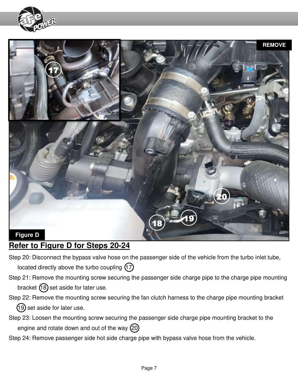 aFe 2.5in Hot Charge Pipe | Toyota Sequoia/Tundra (22-26) (46-20718-R)