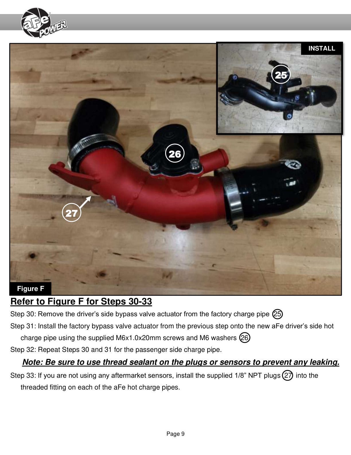 aFe 2.5in Hot Charge Pipe | Toyota Sequoia/Tundra (22-26) (46-20718-R)
