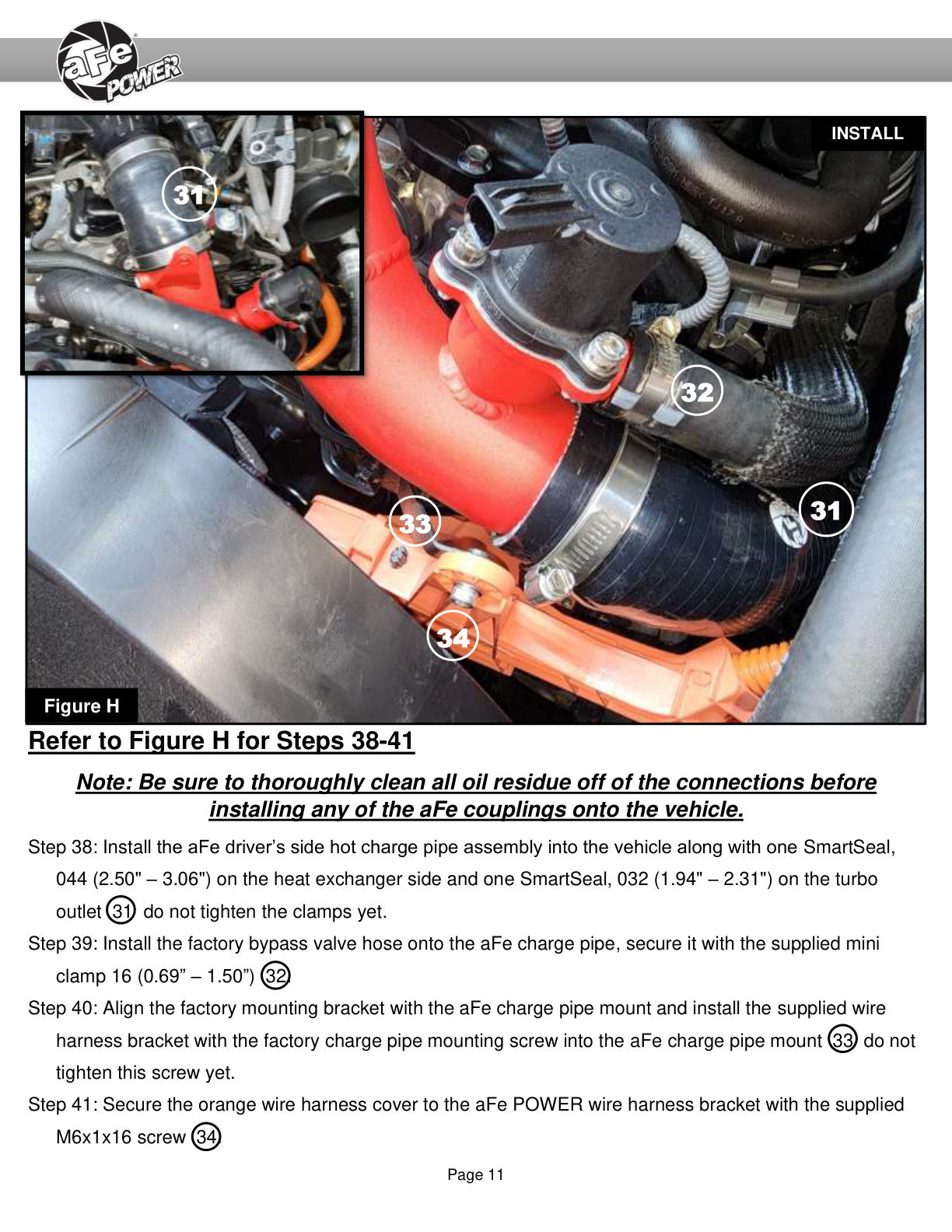 aFe 2.5in Hot Charge Pipe | Toyota Sequoia/Tundra (22-26) (46-20718-R)