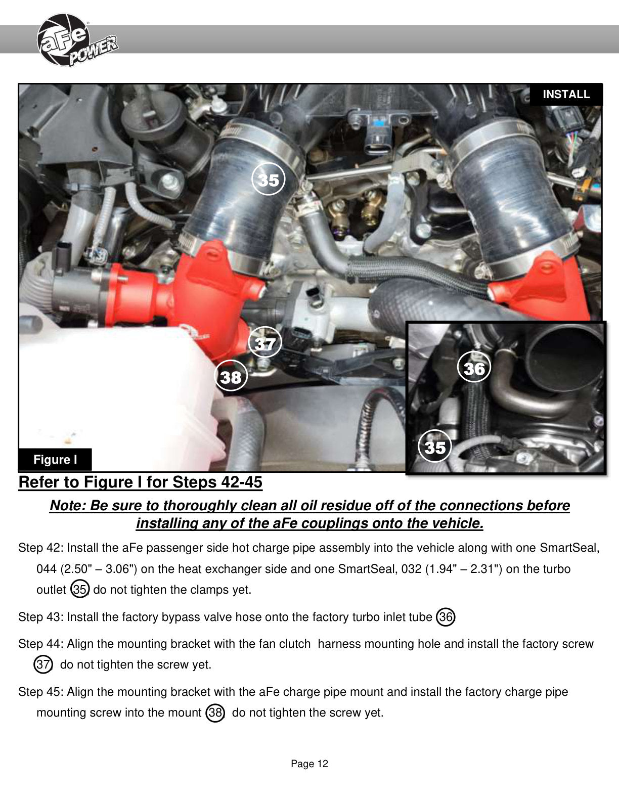 aFe 2.5in Hot Charge Pipe | Toyota Sequoia/Tundra (22-26) (46-20718-R)