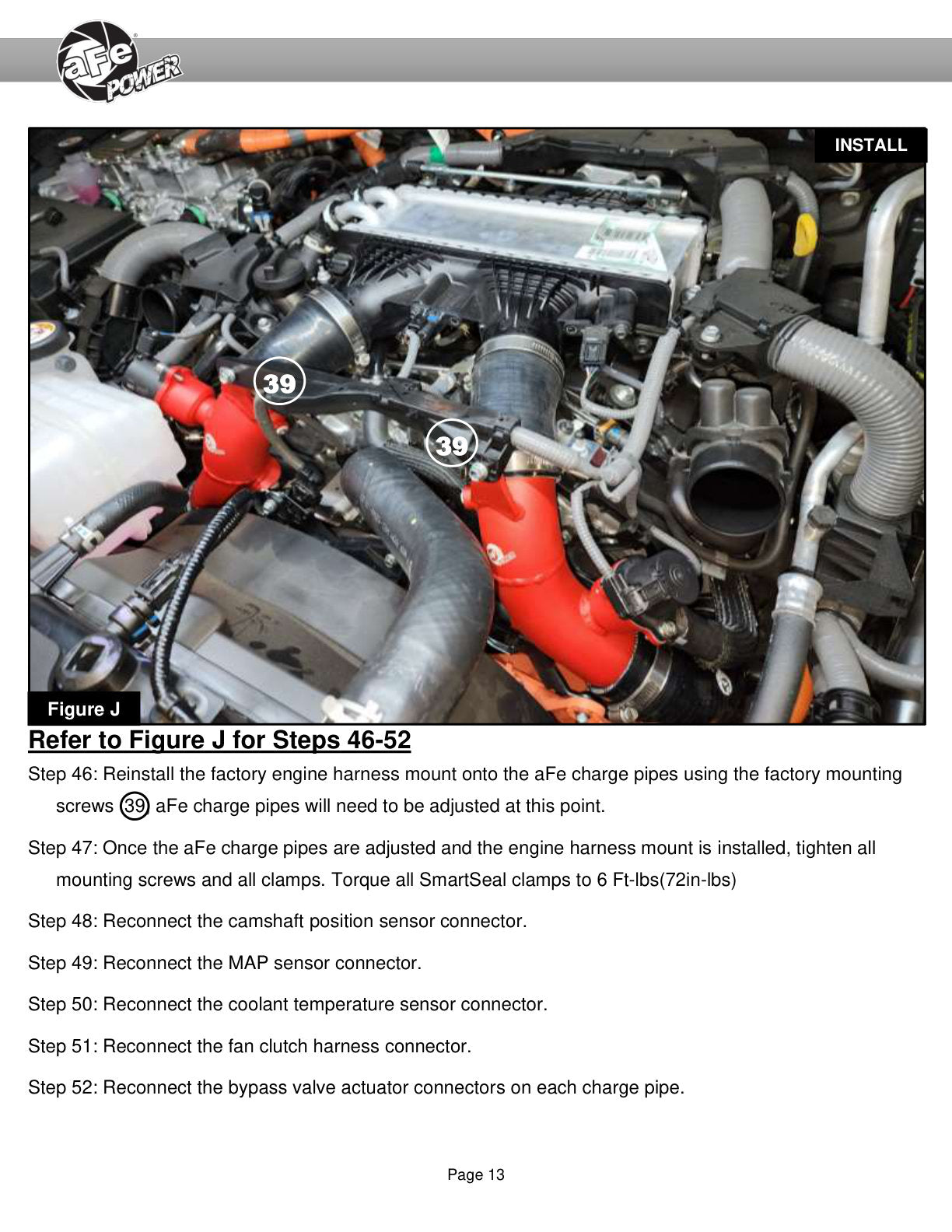 aFe 2.5in Hot Charge Pipe | Toyota Sequoia/Tundra (22-26) (46-20718-R)