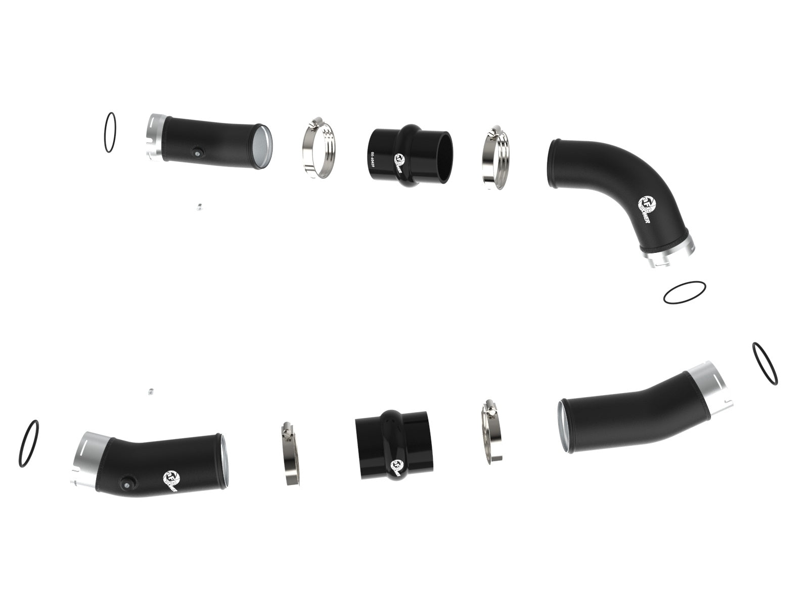 aFe 24+ Tacoma & Land Cruiser Aluminum Charge Pipe Kit | Toyota Tacoma/LC (46-20724-B)