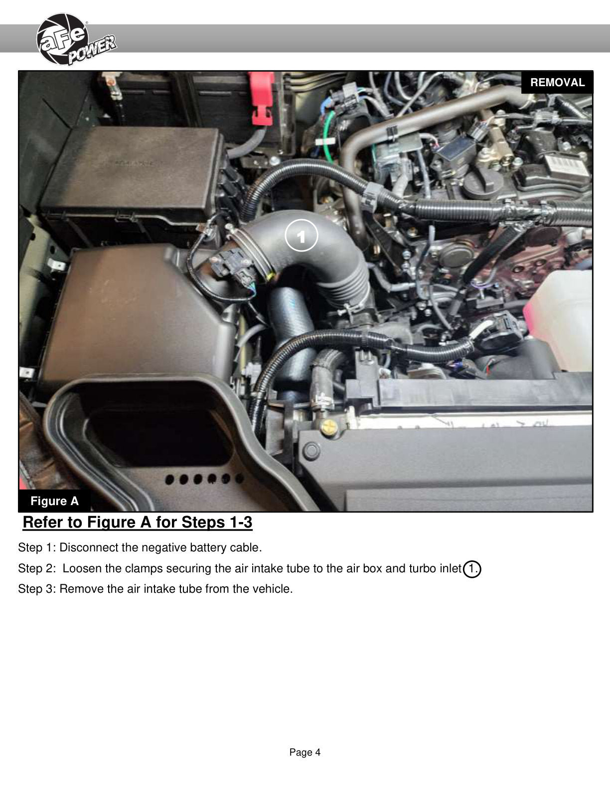 aFe 24+ Tacoma & Land Cruiser Aluminum Charge Pipe Kit | Toyota Tacoma/LC (46-20724-B)