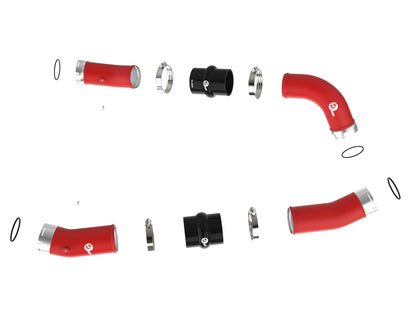aFe 2.5in & 3in Aluminum Hot & Cold Charge Pipe Kit | Toyota Tacoma (24+) (46-20724-R)
