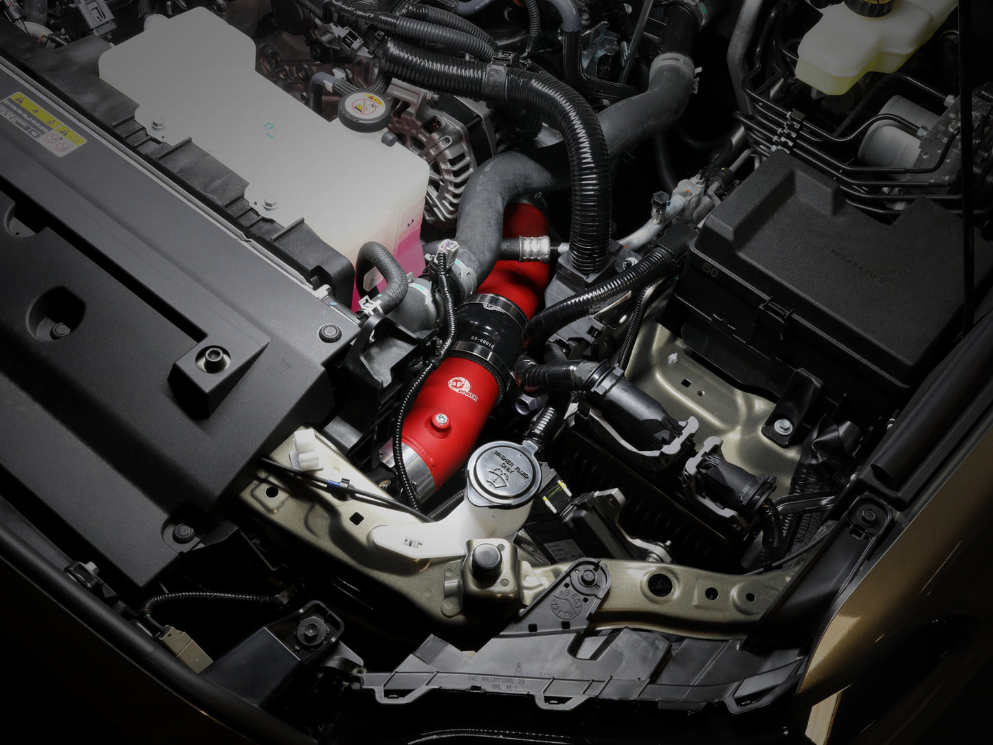 aFe 2.5in & 3in Aluminum Hot & Cold Charge Pipe Kit | Toyota Tacoma (24+) (46-20724-R)
