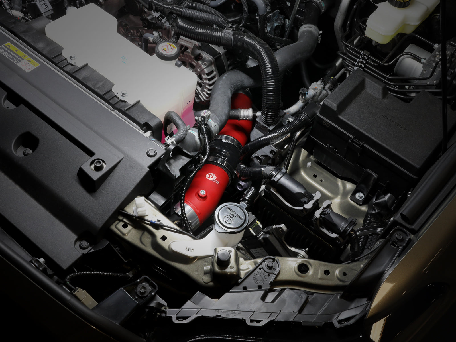 aFe 2.5in & 3in Aluminum Hot & Cold Charge Pipe Kit | Toyota Tacoma (24+) (46-20724-R)