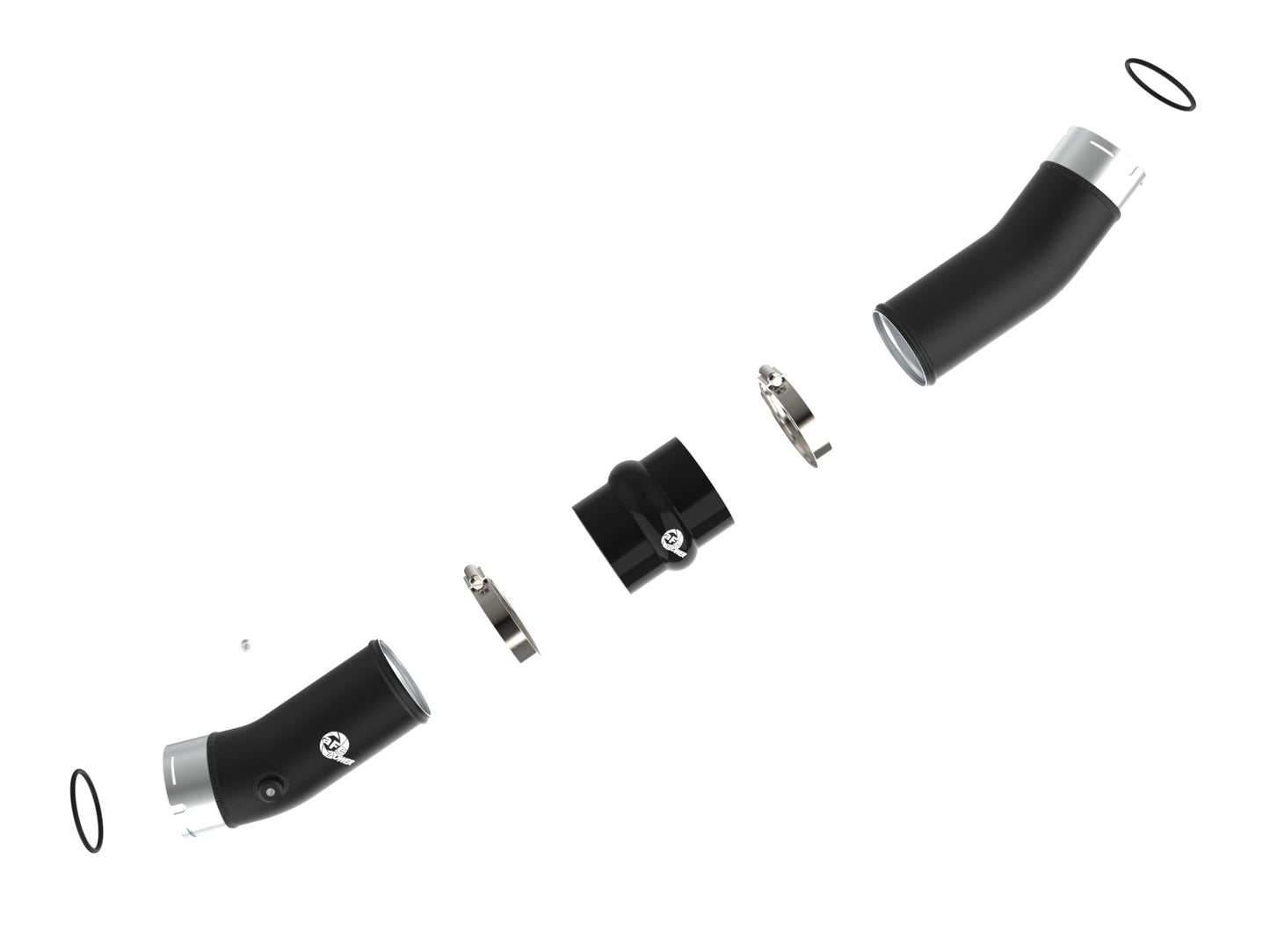 aFe 3in Aluminum Cold Charge Pipe | Toyota Tacoma L4 2.4L 2024 (46-20729-B)