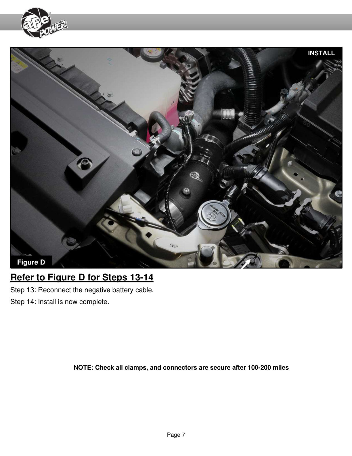 aFe 3in Aluminum Cold Charge Pipe | Toyota Tacoma L4 2.4L 2024 (46-20729-B)