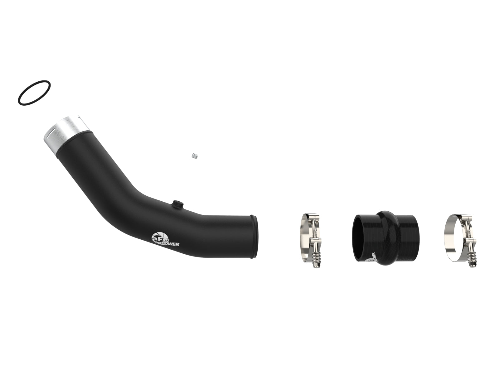 aFe BladeRunner 3in Aluminum Hot Charge Pipe Ford F-250/350 (17-23) (46-20738-B)