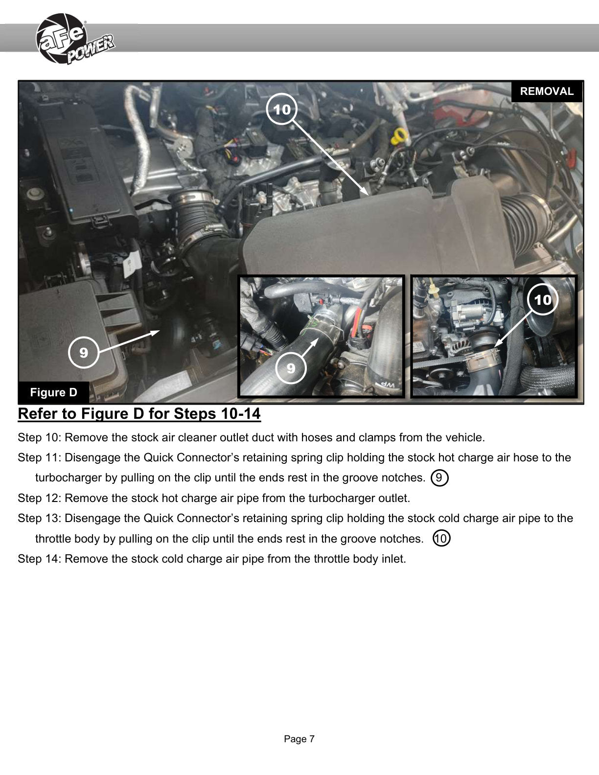 aFe 23-25 GM Colorado/Canyon Aluminum Hot & Cold Charge Pipe Kit | Chevy 12-26 (46-20744-B)