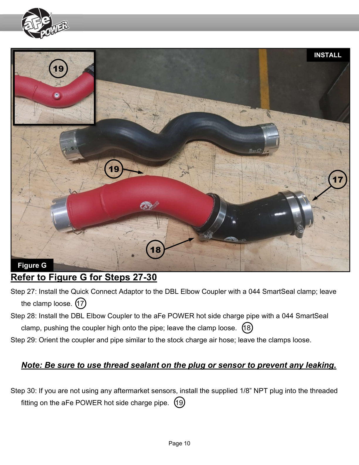 aFe 23-25 GM Colorado/Canyon Aluminum Hot & Cold Charge Pipe Kit | Chevy 12-26 (46-20744-B)