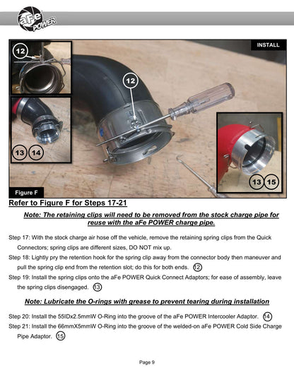 aFe BladeRunner Cold Charge Pipe | GM Colorado/Canyon (46-20749-B)