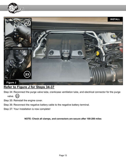 aFe BladeRunner Cold Charge Pipe | GM Colorado/Canyon (46-20749-B)