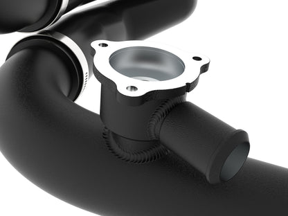 aFe 22-24in Aluminum Hot Charge Pipe | Ford Bronco Raptor (46-20758-B)