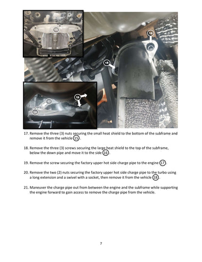 aFe BladeRunner Charge Pipe Kit | Hyundai Veloster N 18-22 (46-20764-B)