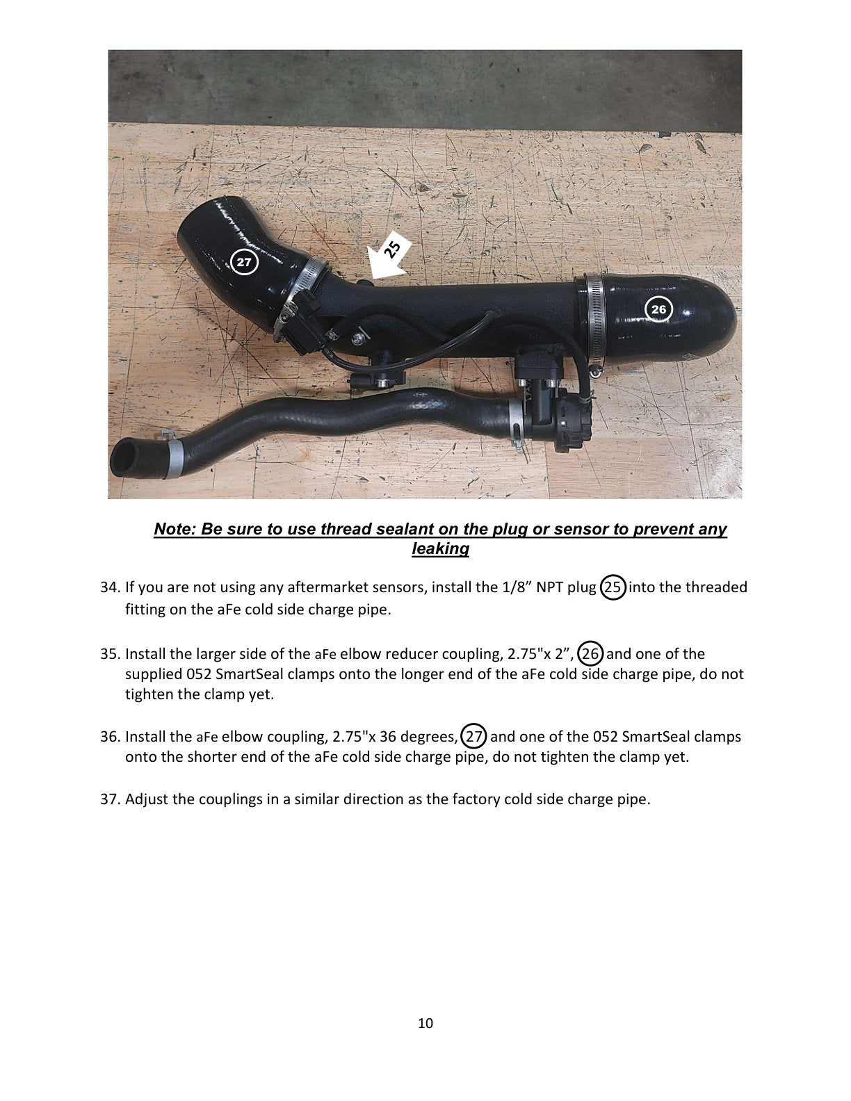 aFe BladeRunner Charge Pipe Kit | Hyundai Veloster N 18-22 (46-20764-B)