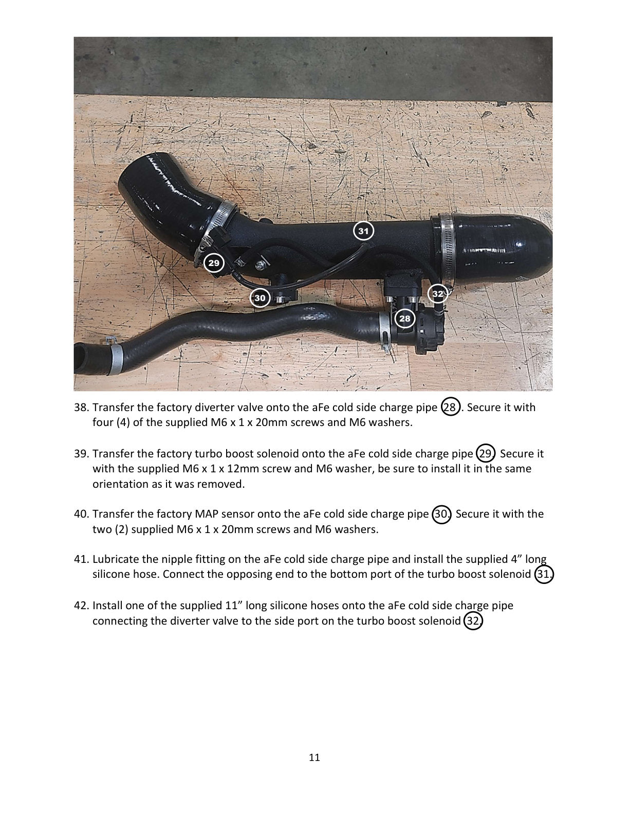 aFe BladeRunner Charge Pipe Kit | Hyundai Veloster N 18-22 (46-20764-B)