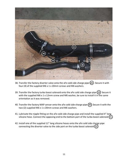 aFe BladeRunner Charge Pipe Kit | Hyundai Veloster N 18-22 (46-20764-B)