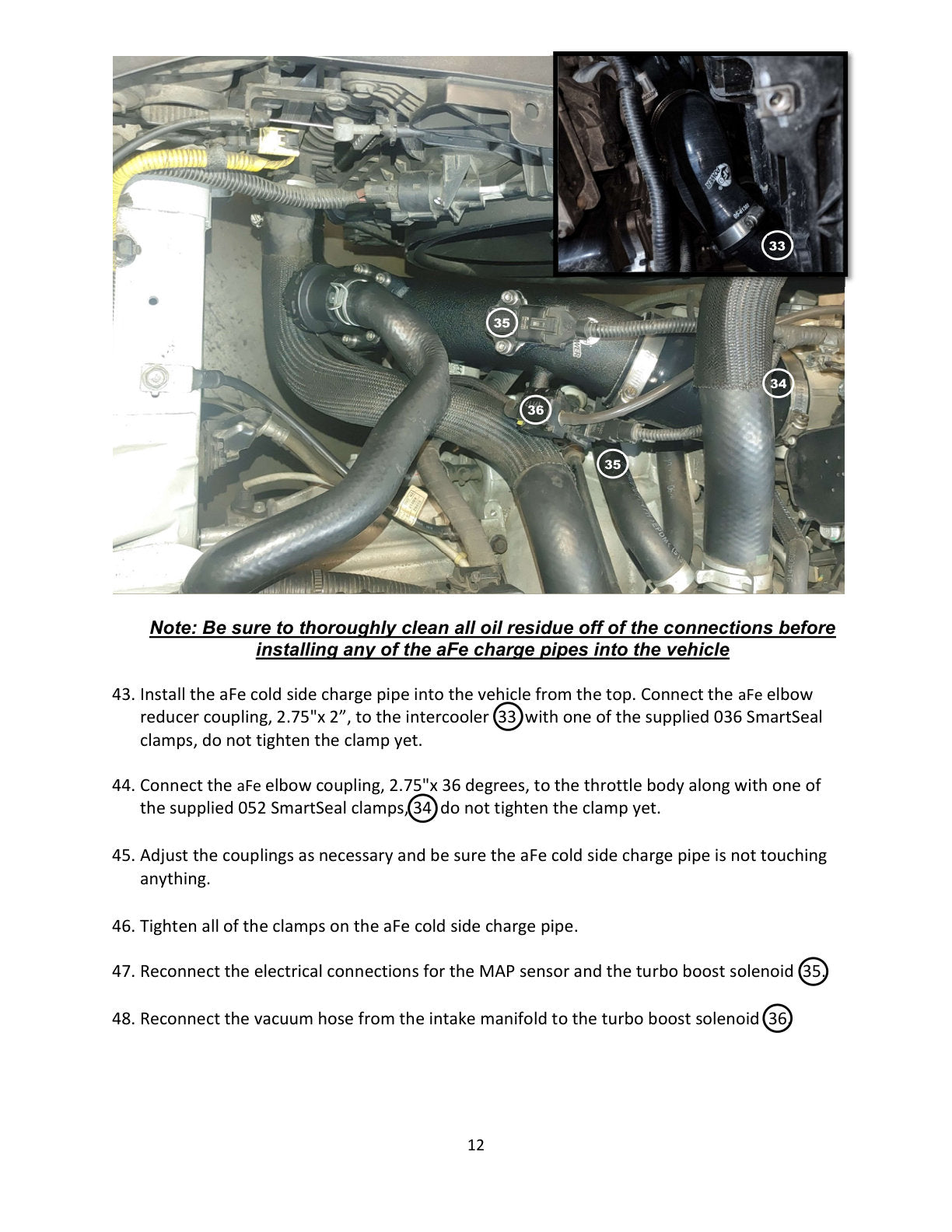 aFe BladeRunner Charge Pipe Kit | Hyundai Veloster N 18-22 (46-20764-B)