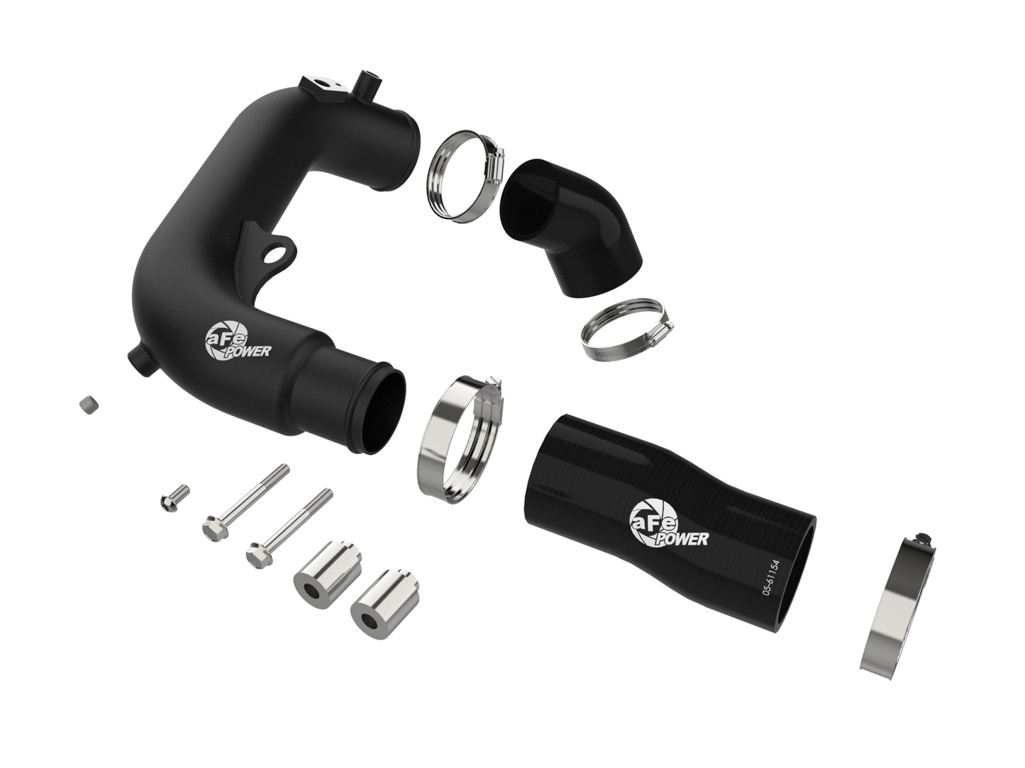 aFe BladeRunner 2.5in Aluminum Hot Charge Pipe | Jeep Wrangler JL L4-2.0L (24+) (46-20778-B)
