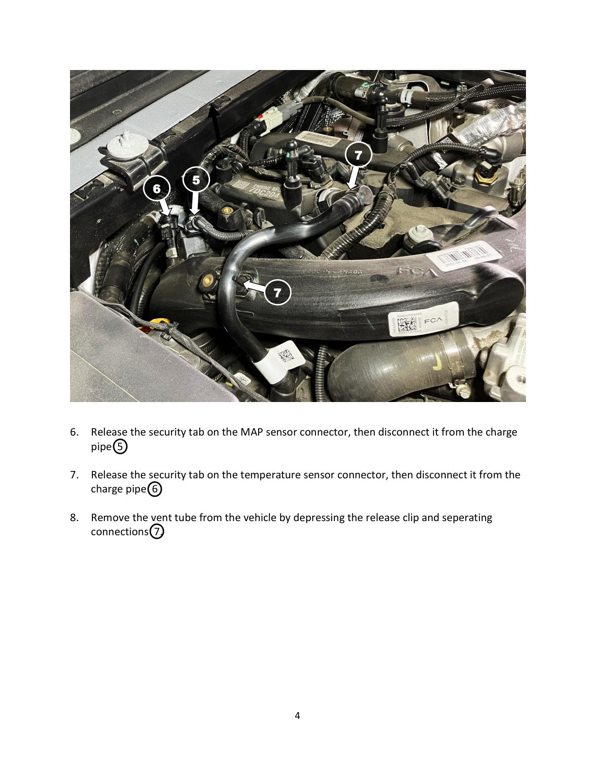 aFe BladeRunner 2.5in Aluminum Hot Charge Pipe | Jeep Wrangler JL L4-2.0L (24+) (46-20778-R)
