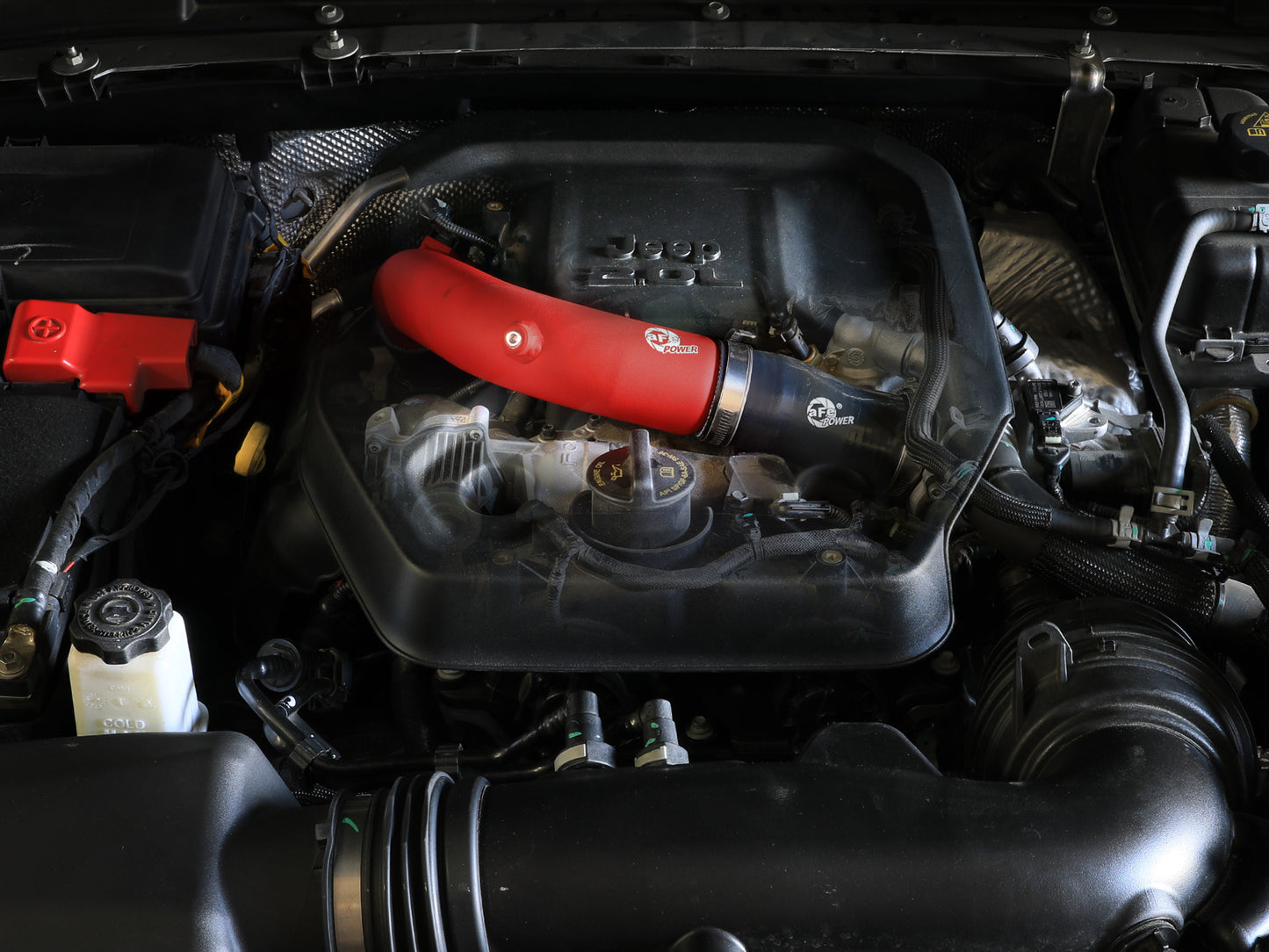 aFe BladeRunner 2.5in Aluminum Hot Charge Pipe | Jeep Wrangler JL L4-2.0L (24+) (46-20778-R)