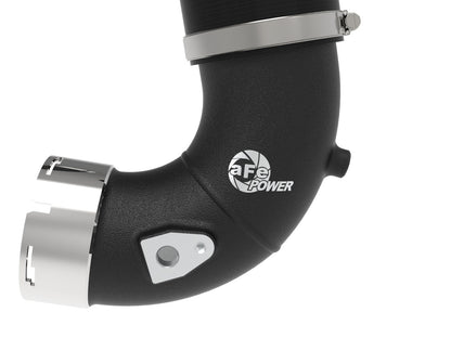 aFe BladeRunner 2-1/4in & 3in Aluminum Hot and Cold Charge Pipe Kit Black RAM 1500 RHO 25-27 L6-3.0L