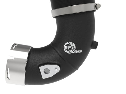 aFe BladeRunner 3in Aluminum Cold Charge Pipe Black RAM 1500 RHO 25-27 L6-3.0L (tt)