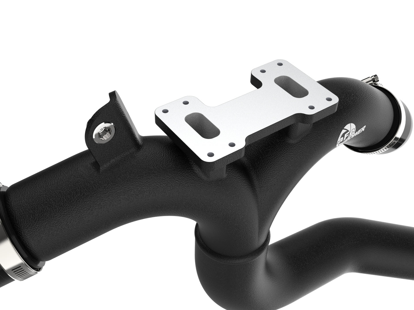 aFe 46-20808-B BladeRunner Aluminum Hot Charge Pipe Black For Genesis G70
