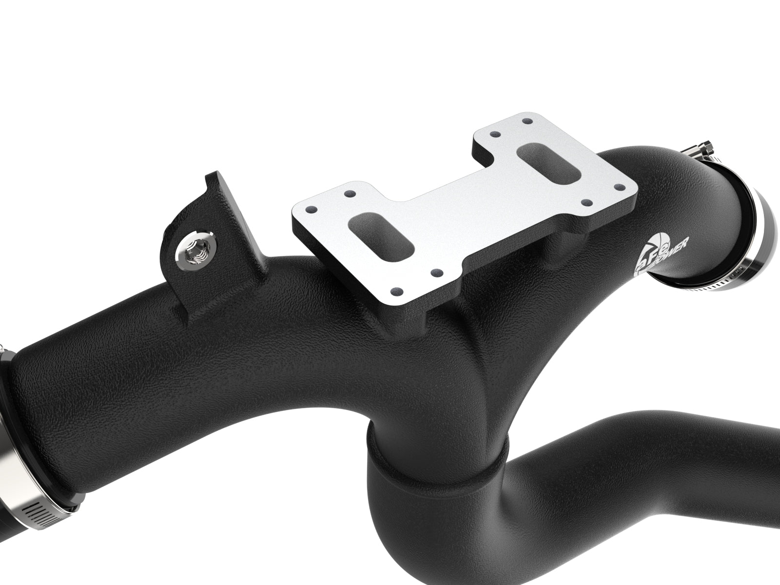 aFe 46-20808-B BladeRunner Aluminum Hot Charge Pipe Black For Genesis G70