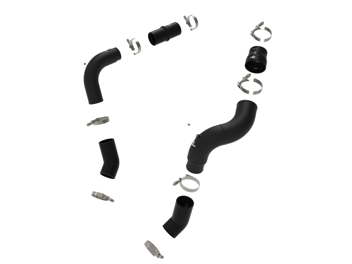 Takeda 46-20814-B BLK Hot/Cold Side Intercooler Pipe for 25-26 RAM 6.7L Cummins