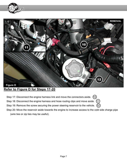Takeda 46-20814-B BLK Hot/Cold Side Intercooler Pipe for 25-26 RAM 6.7L Cummins
