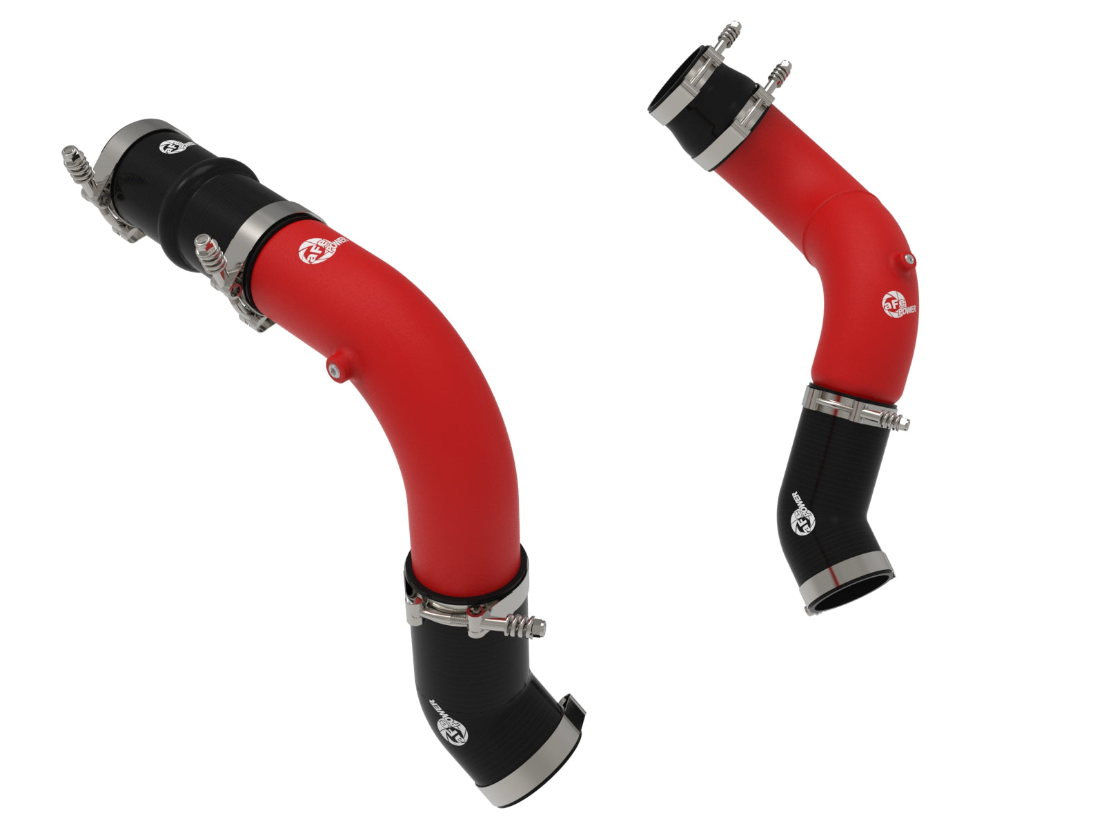 aFe 46-20814-R Hot & Cold Charge Pipe Kit Red For RAM 25-26 6.7L L6
