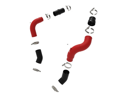 aFe 46-20814-R Hot & Cold Charge Pipe Kit Red For RAM 25-26 6.7L L6