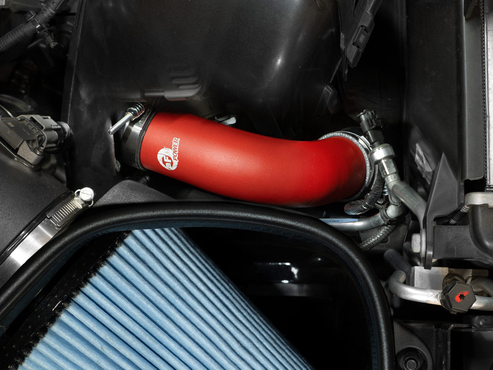 aFe 46-20814-R Hot & Cold Charge Pipe Kit Red For RAM 25-26 6.7L L6