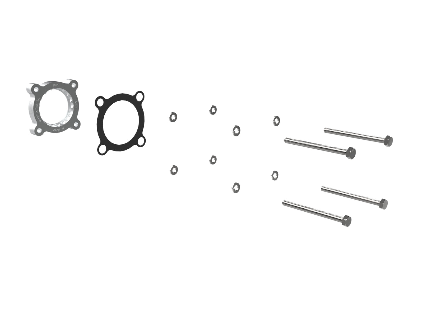 aFe 21-23 Subaru Crosstrek Silver Bullet Throttle Body Spacer Kit (46-30005)