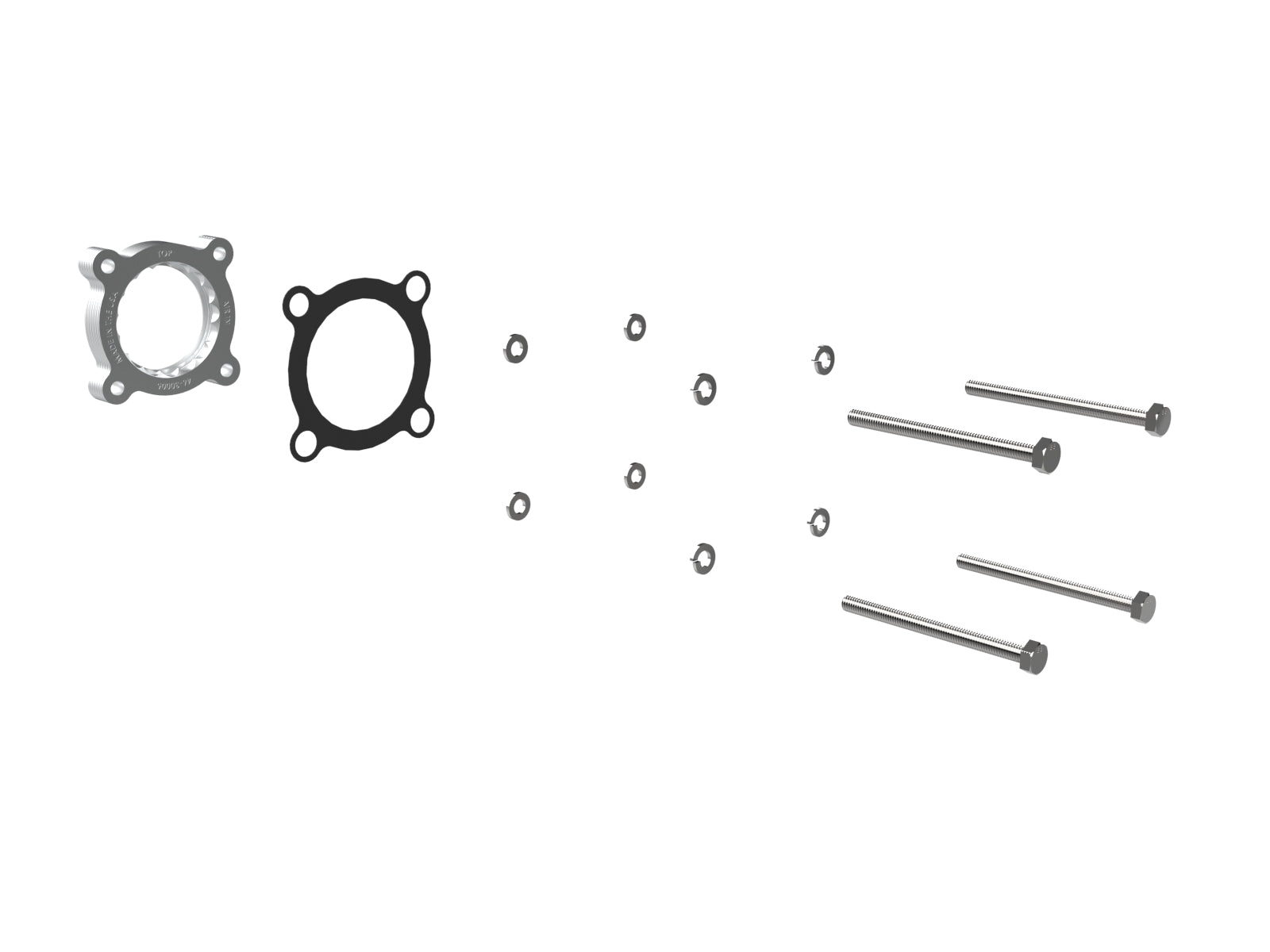 aFe 21-23 Subaru Crosstrek Silver Bullet Throttle Body Spacer Kit (46-30005)