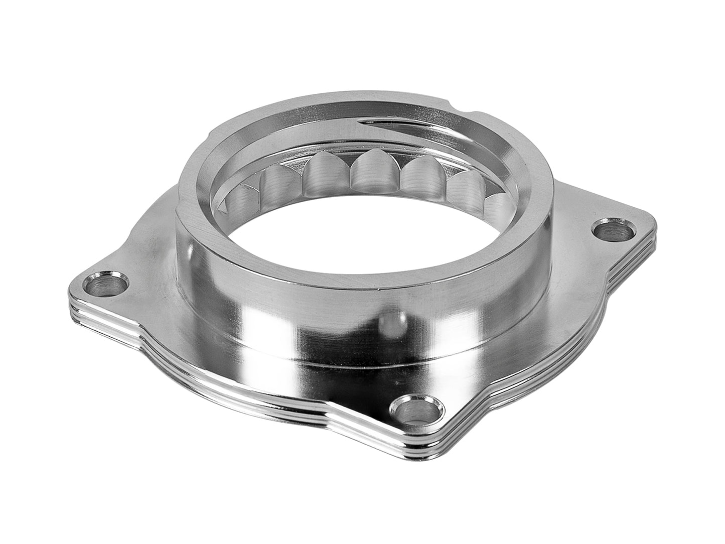 aFe Silver Bullet Throttle Body Spacer Kit | BMW 5 Series (E60) V8-4.8L (06-10) (46-31006)
