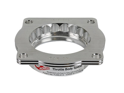 aFe Silver Bullet Throttle Body Spacer Kit | BMW 5 Series (E60) V8-4.8L (06-10) (46-31006)